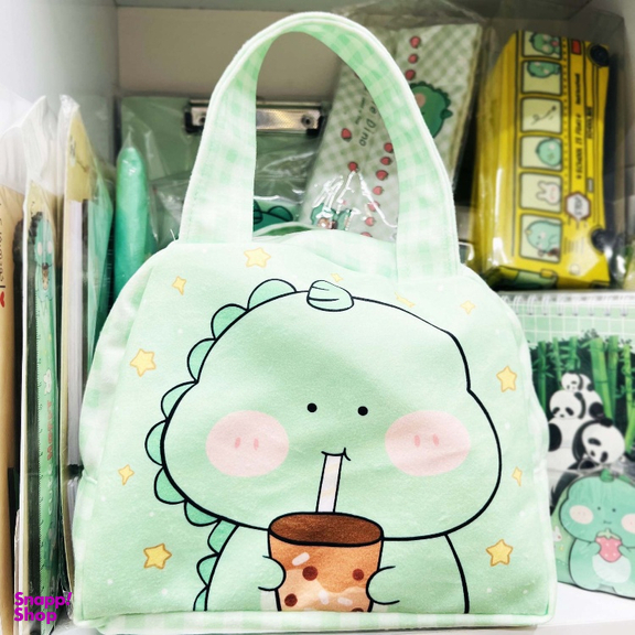 کیف وسایل و ظرف غذا مدل دایناسور کیوت کد cute1