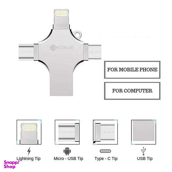 فلش مموری کوتتسی (Coteetci) مدل Cs8836-256 ظرفیت 256GB
