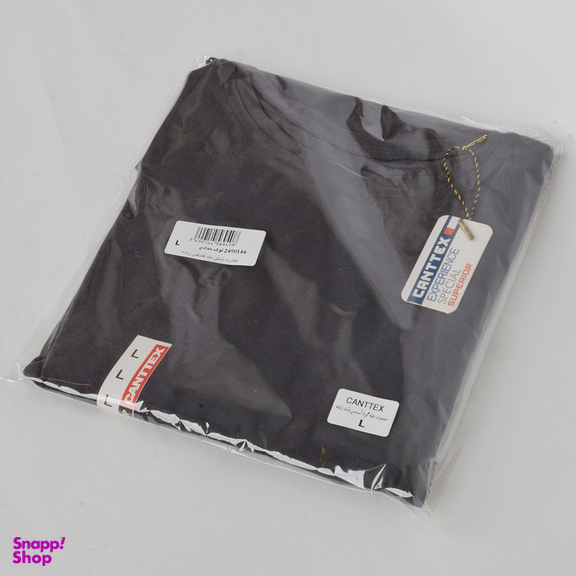 تیشرت آستین بلند زنانه کانتکس مدل 249014456 رنگ نوک مدادی