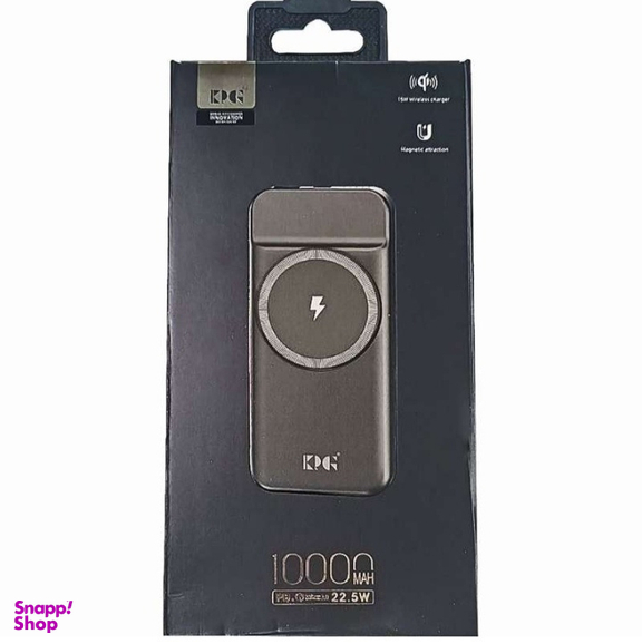 پاوربانک کی پی مدل Wireless Charge ظرفیت ۱۰۰۰۰ میلی آمپر ساعت