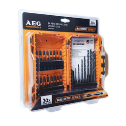 سری پیچ گوشتی و مته آ ا گ مدل AAKSDDD24 مجموعه 24 عددی