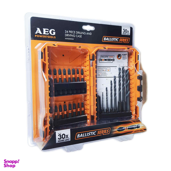 سری پیچ گوشتی و مته آ ا گ مدل AAKSDDD24 مجموعه 24 عددی