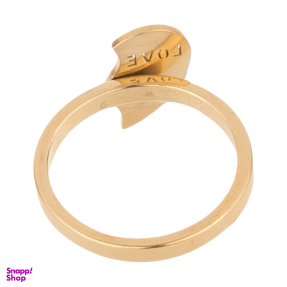 انگشتر زنانه مدل قلب طرح Love کد RG01 بسته 2 عددی
