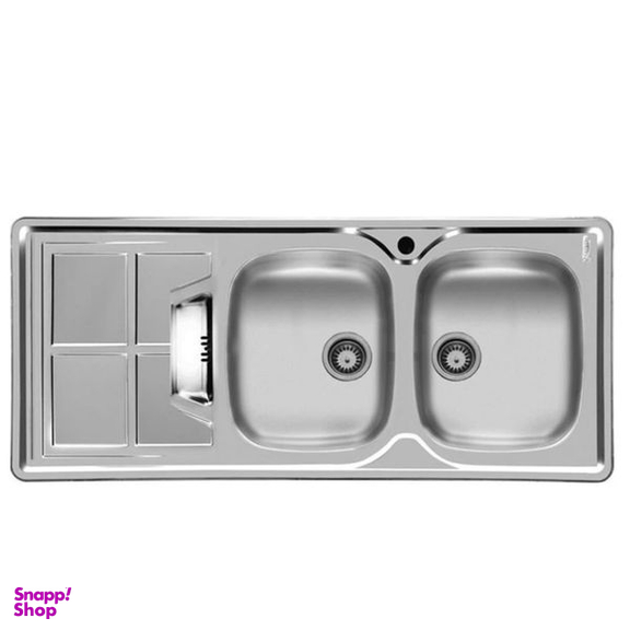 سینک ظرفشویی استیل اخوان مدل 161sp توکار