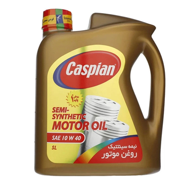 روغن موتور کاسپین مدل 10W-40 SL حجم 4 لیتر
