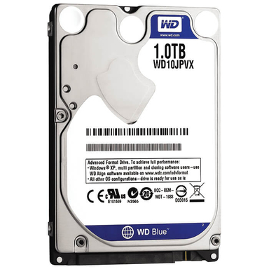 هارد دیسک اینترنال لپ تاپ وسترن دیجیتال بلو مدل WD10JPV