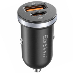 شارژر فندکی ارلدام مدل ES-CC27 PD 3A 30W