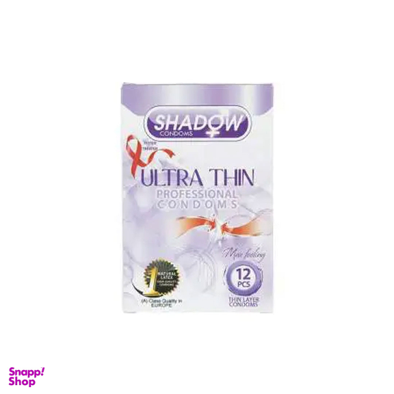کاندوم شادو مدل Ultra Thin بسته 12 عددی