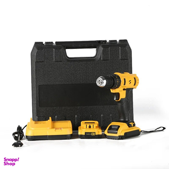 دریل پیچ گوشتی شارژی جاب مدل JSB-3600 V مجموعه 35 عددی