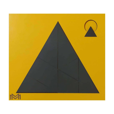 پازل 8 مهره مانا مدل مثلث سایز 20×23 سانتی‌ متر