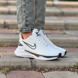 کفش اسپرت مردانه مدل نایکی زوم کد NDRNA1033 رنگ سفید