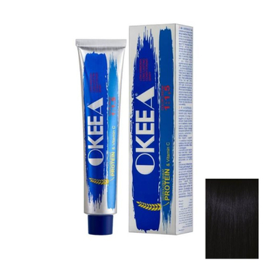 رنگ مو اکیا شماره 1.1 حجم 200 میلی لیتر رنگ Black Blue