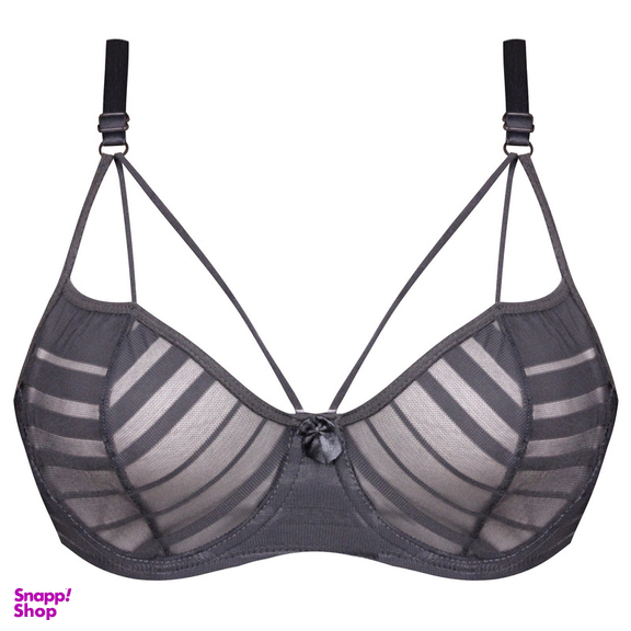 ست شورت و سوتین زنانه کارنا رز مدل فنردار کد 3389-22 رنگ طوسی