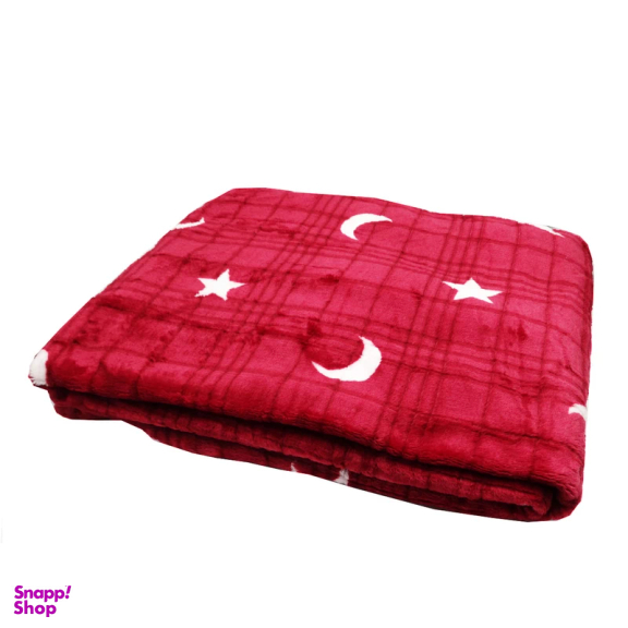 پتو مسافرتی مدل ماه و ستاره سایز 160×220 سانتی متر