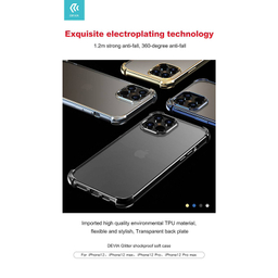 کاور گوشی دیویا مدل Glitter Shockproof مناسب آیفون 13 Pro