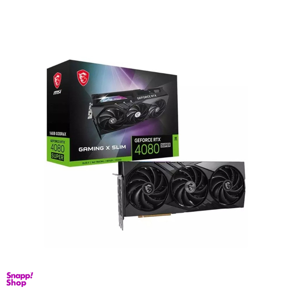 کارت گرافیک ام اس آی مدل GeForce RTX 4080 Super 16GB Gaming X Slim