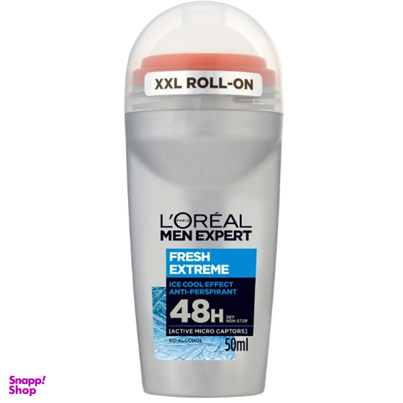 رول ضد تعریق مردانه لورآل مدل FRESH EXTREME حجم 50 میلی لیتر