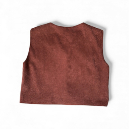 جلیقه رسمی زنانه مدل Matchbrown رنگ قهوه ای