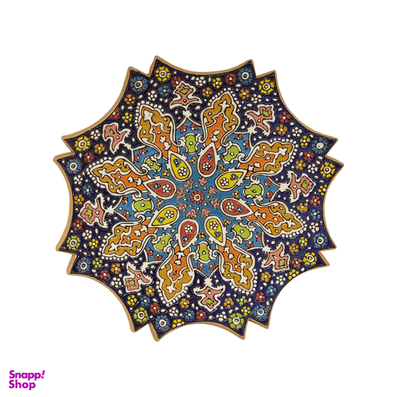 بشقاب میناکاری مدل دالبر کد 30