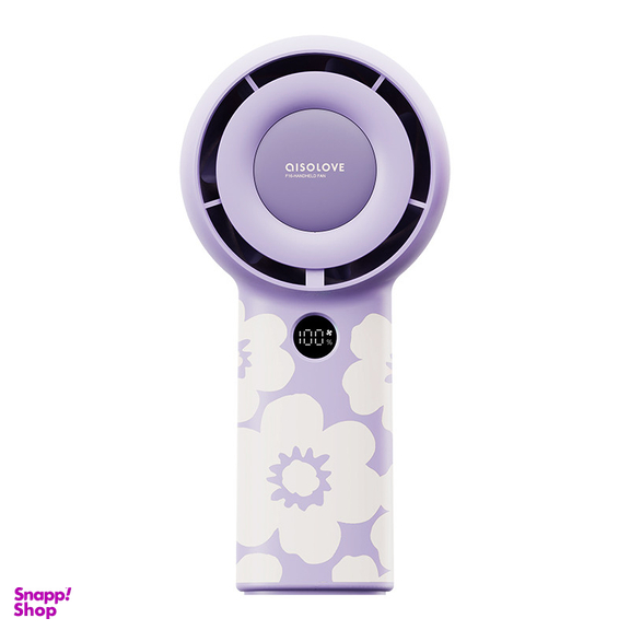 پنکه شارژی ای آی سو لاو مدل F16 Purple Flower