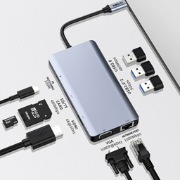 هاب 9 پورت USB-C رسی مدل RH09