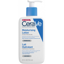 لوسیون کرم مرطوب کننده صورت و بدن سراوی مدل Moisturising Lotion حجم 236 میلی لیتر