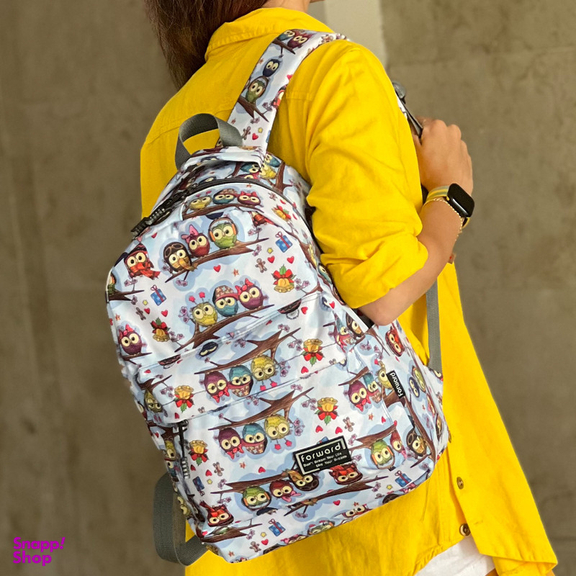 کوله پشتی بچگانه فوروارد  کد FCLT5032 OWL DESIGN