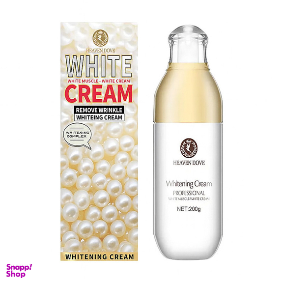 کرم روشن کننده دست و صورت هیون داو مدل مروارید مناسب انواع پوست حجم 200 میلی لیتر