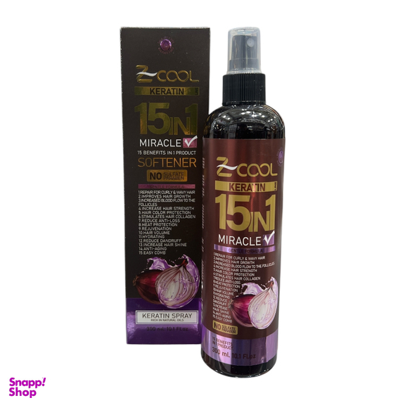 نرم کننده مو زدکول مدل curly & wavy hair حجم 300 میلی لیتر
