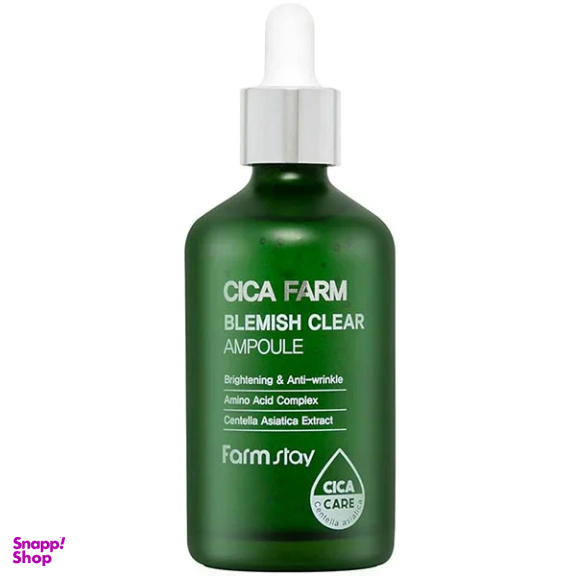 سرم پوست فارم استی مدل Cica Farm Blemish Clear حجم 100 میلی لیتر