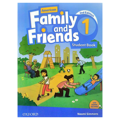 کتاب American Family and Friends 1 Second Edition اثر Naomi Simmons انتشارات آکسفورد مجموعه 2 جلدی