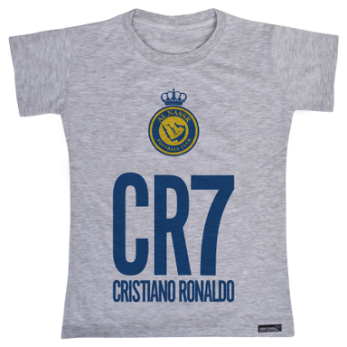 تیشرت آستین کوتاه دخترانه 27 مدل Al Nasr CR7 کد MH881