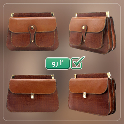 کیف زنانه طرح چرم طبیعی کروکو مدل fateh 116/2