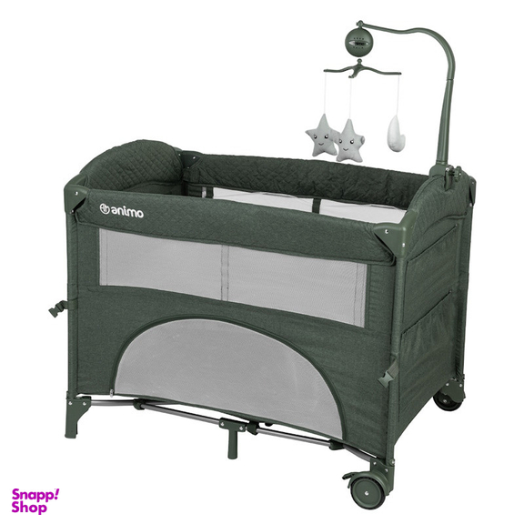 تخت و پارک بازی آنیمو مدل NOLA