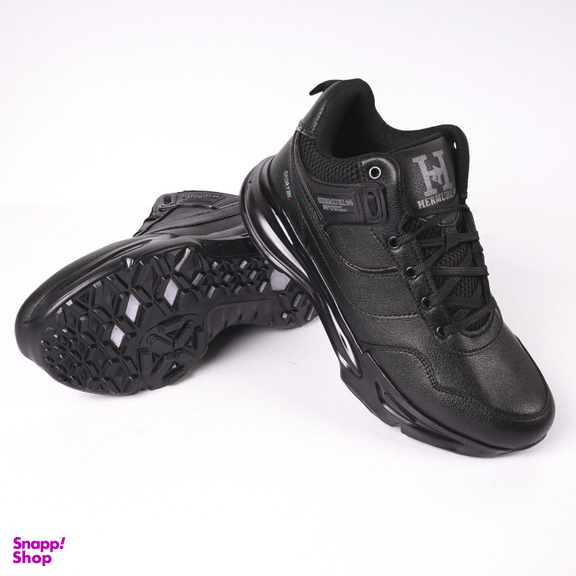 کتانی مردانه رویا مدل هرمس رنگ مشکی