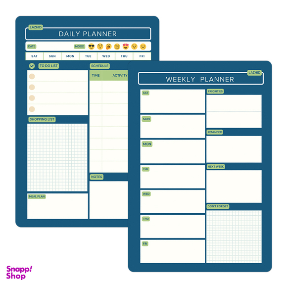 مگنت یخچال لاژید مدل پلنر روزانه و هفتگی کد MGNT014