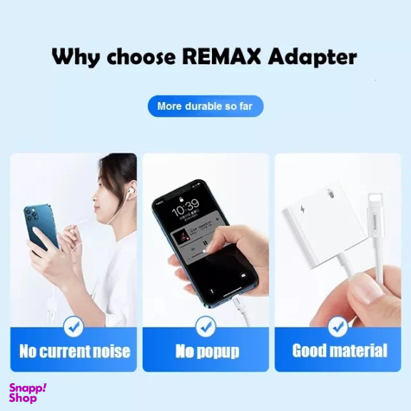 مبدل لایتنینگ به AUX و لایتنینگ ریمکس مدل LA12