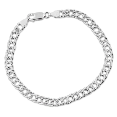 دستبند نقره مردانه گیرا مدل کارتیه G0190