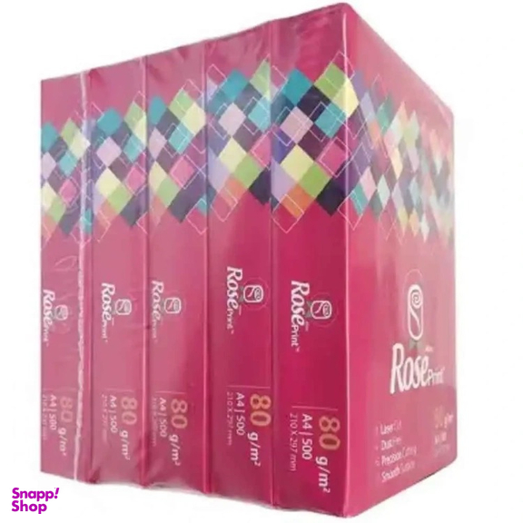 کاغذ A4 رز پرینت کد 2 بسته 2500 عددی