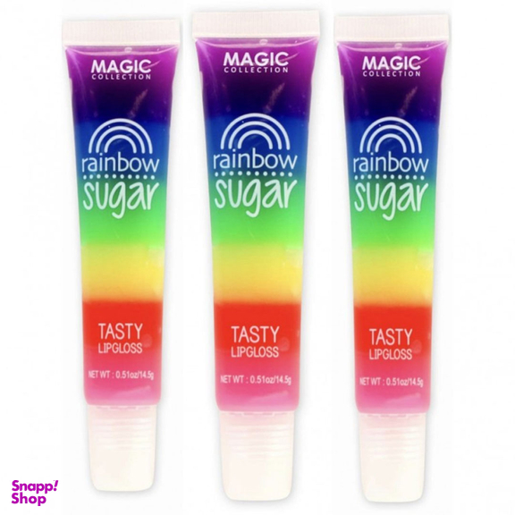 برق لب مایع رینبو مدل رنگین کمان