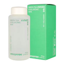 تونر روشن کننده اینیسفری مدل green tea hyaluronic حجم 170 میلی لیتر