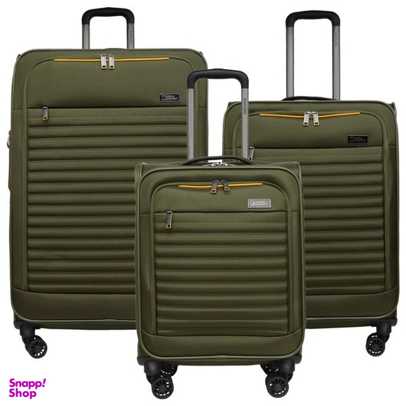 چمدان نشنال جئوگرافیک مدل NG23 MEASUREMENTS مجموعه سه عددی