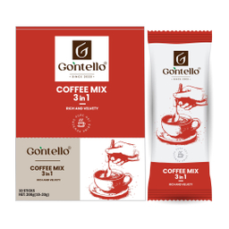 کافی میکس 3×1 کلاسیک گونتلو وزن 200 گرم بسته 10 عددی