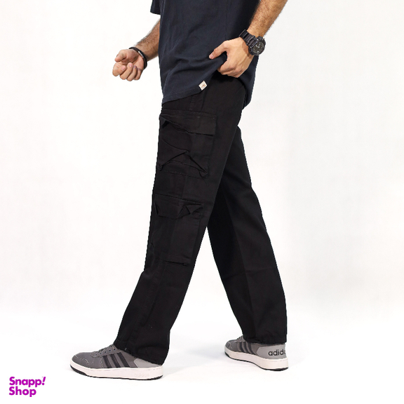 شلوار کارگو مردانه کد 9910 رنگ مشکی