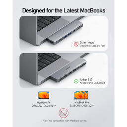 هاب 7 پورت انکر مدل A8354 547 7in2 USB-C