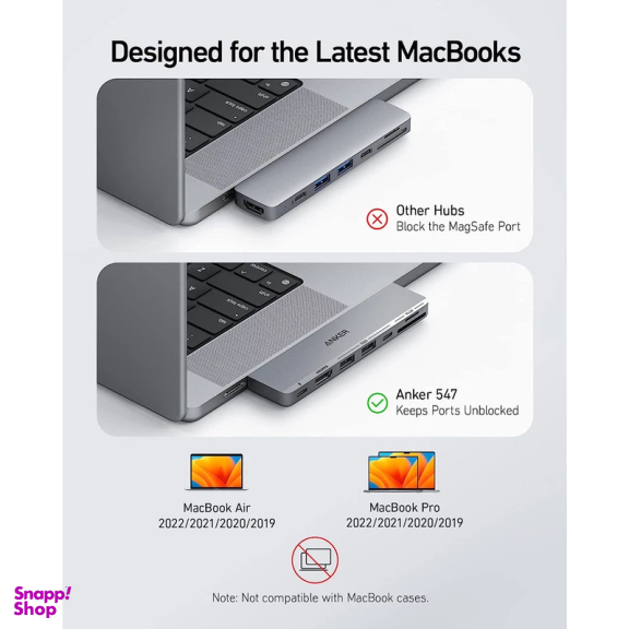 هاب 7 پورت انکر مدل A8354 547 7in2 USB-C