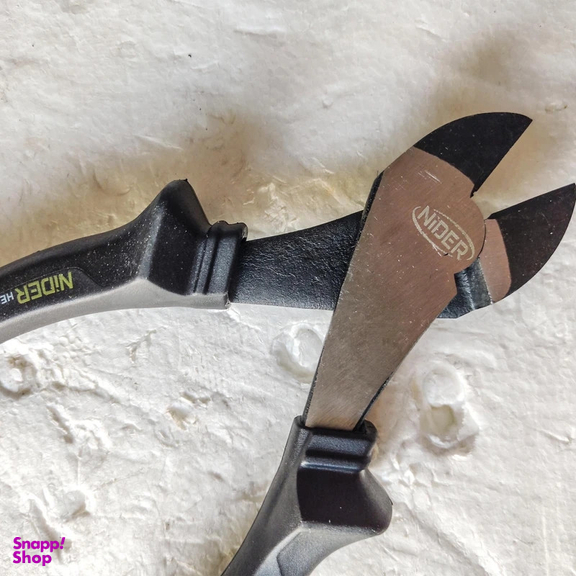 انبر دم باریک و سیم چین نیدر مدل AJ-NDR-08 سایز 8 اینچ