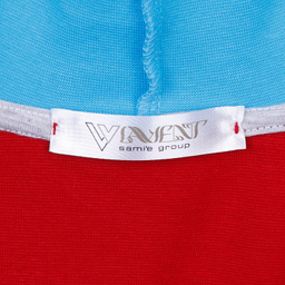 هودی اسپرت لوینت مدل کالرفول کد 6242 رنگ زمینه قرمز