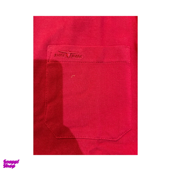 پولوشرت آستین بلند کد 129 رنگ آتشی