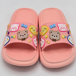 دمپایی زنانه پاپا مدل نیکا کد 080 رنگ صورتی